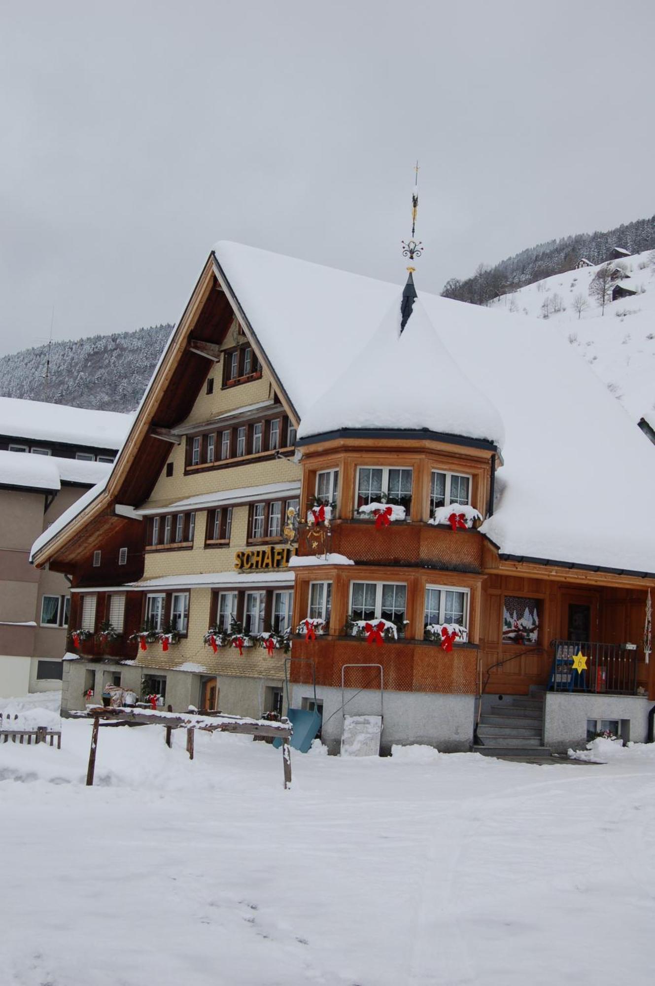 Gasthaus Schaefli Alt St. Johann Экстерьер фото