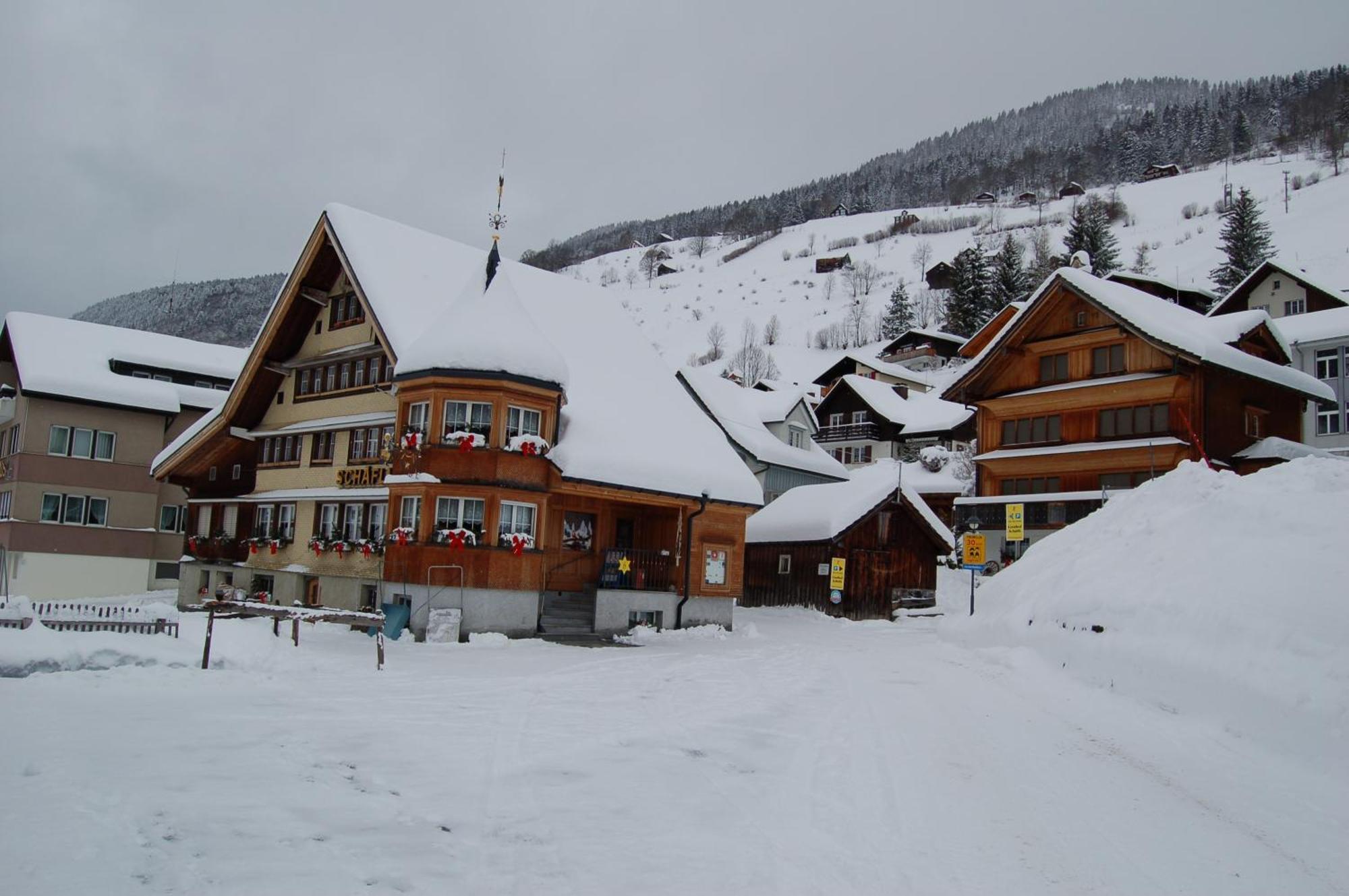 Gasthaus Schaefli Alt St. Johann Экстерьер фото