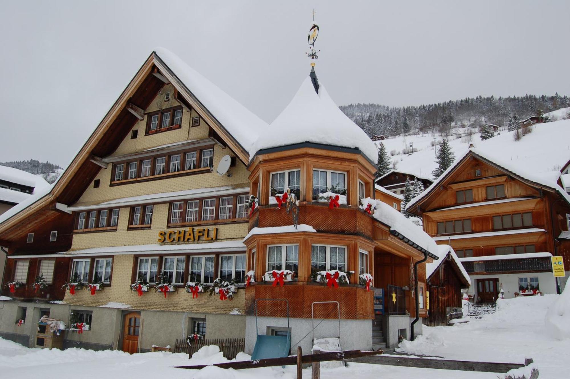 Gasthaus Schaefli Alt St. Johann Экстерьер фото